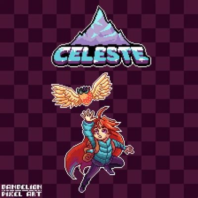 Celeste， pixel art美学で描かれた、魂を揺さぶるプラットフォームアクション！