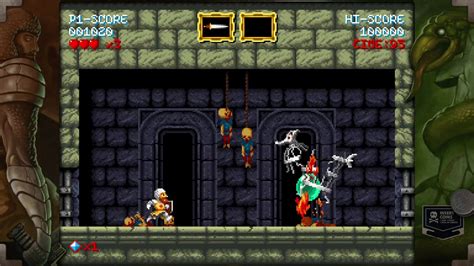  Ghosts 'n Goblins 呪われた騎士が復活する、地獄の plataformas アドベンチャー！