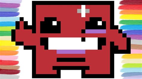  Meat Boy:  pixel-artで描かれた狂気と、心臓が飛び出すような難易度